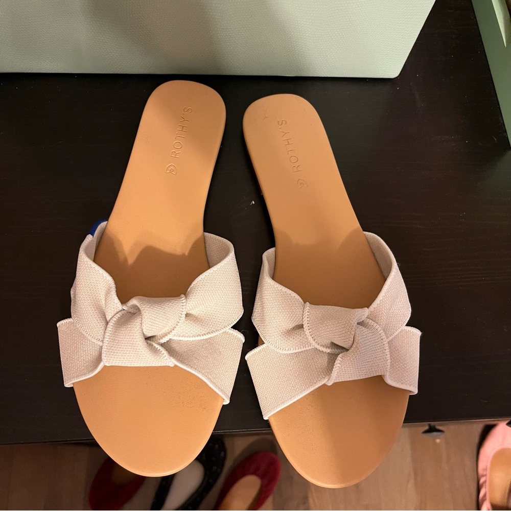 Rothy’s White Sandal size 10.5